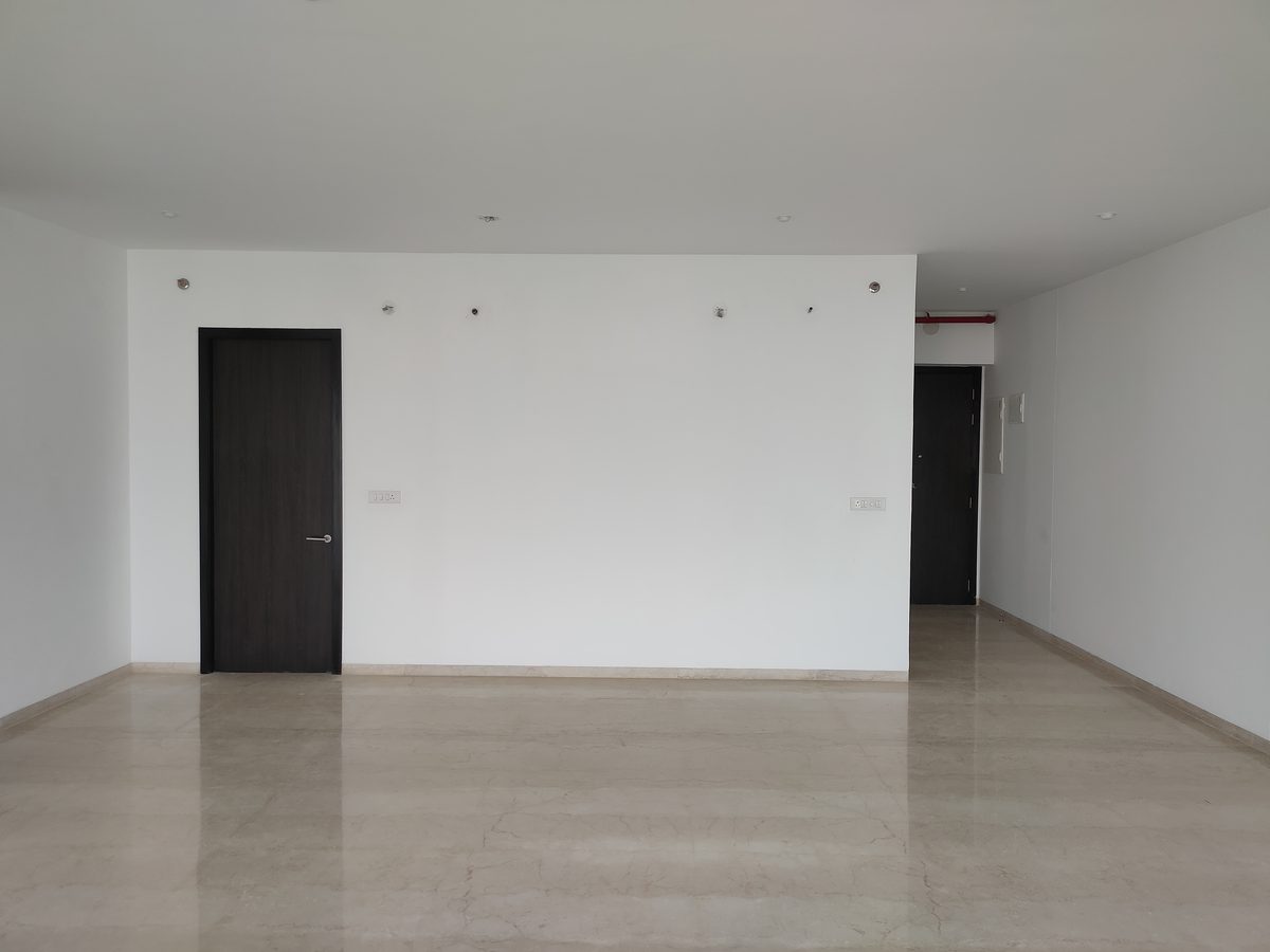 Dining area before the interiors were designed